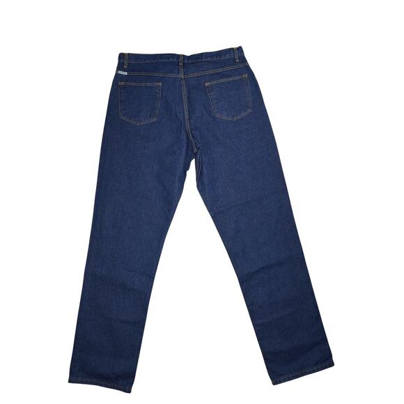 WearGuard Work Jeans Men’s 40x36 Dark Blue Straight Leg 100% Cotton - Picture 2 of 6